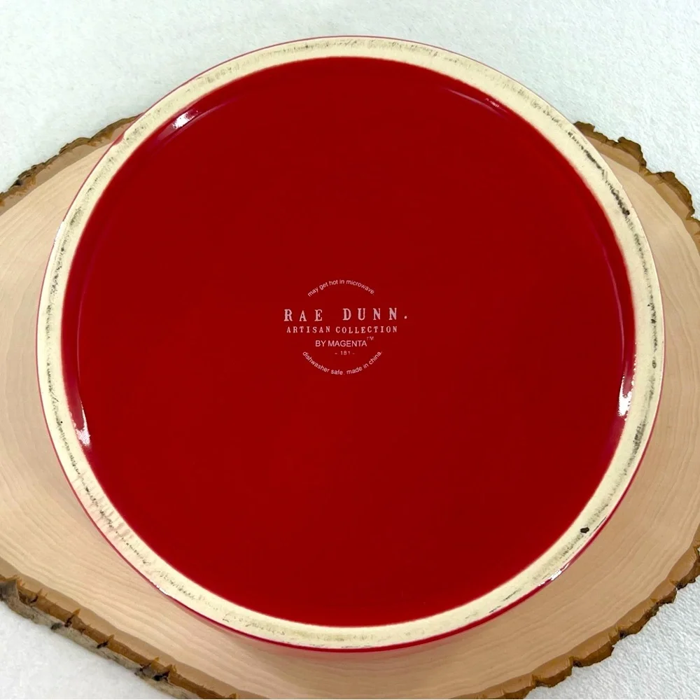 Rae Dunn “Santa Paws” Dog/Pet Dish